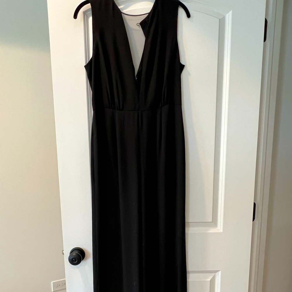 Bcbg maxazria BNWT black wide leg jumpsuit